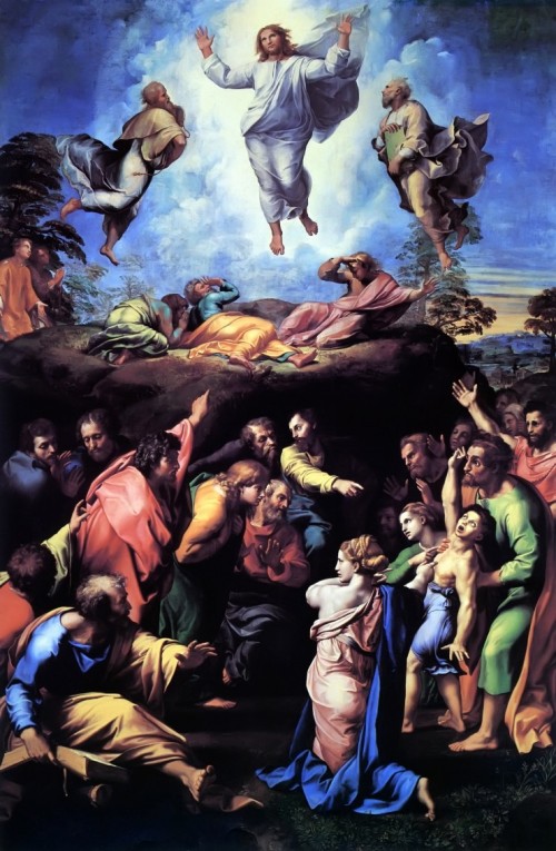 라파엘로, 〈그리스도의 변용(Trasfigurazione)〉(1516~1520)